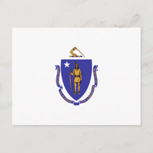 Massachusetts, Verenigde Staten Briefkaart