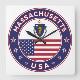 Massachusetts Vierkante Klok