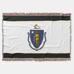 Massachusetts vlag deken