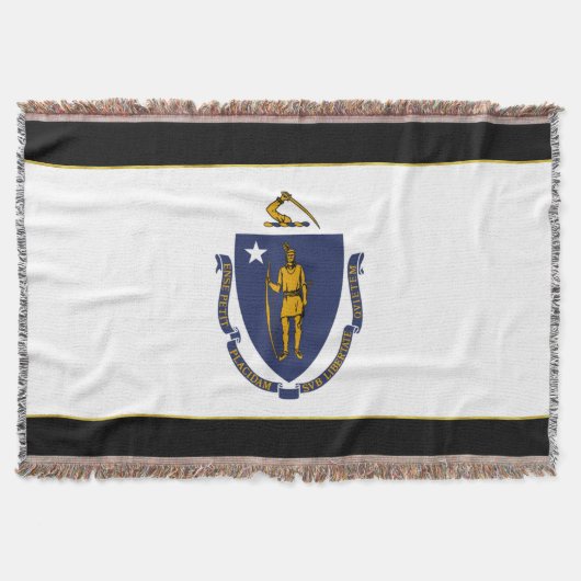 Massachusetts vlag deken (Voorkant)