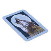 MassachusettsHowling Wolf Magneet (Rechterzijde)