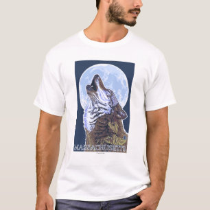 MassachusettsHowling Wolf T-shirt
