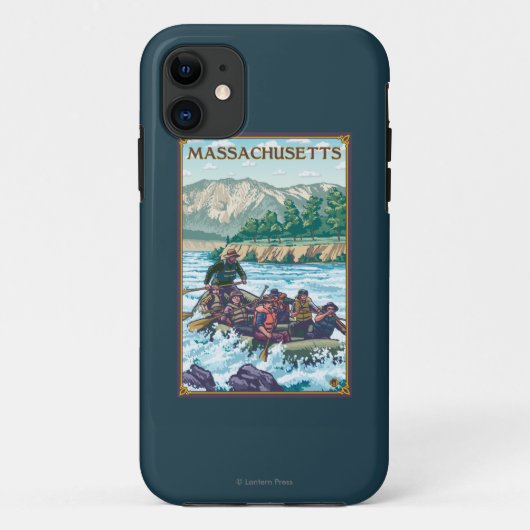 MassachusettsRiver Rafting Scene Case-Mate iPhone Case (Achterkant)