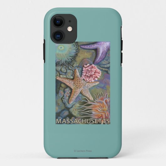 MassachusettsTidepool Scene Case-Mate iPhone Case (Achterkant)