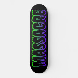 Massacre: Logo Skateboard Deck