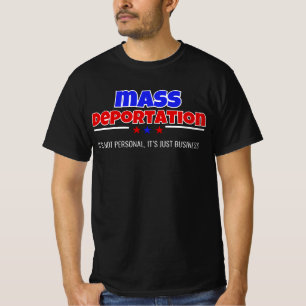 MASSADEPORTATIE: HET IS NIET PERSOONLIJK T-SHIRT
