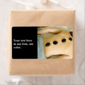 Massaetiket van warmsteen etiket (Insitu)