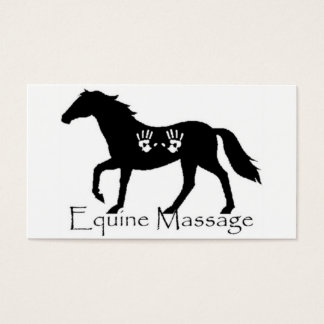 Massage à l'équine