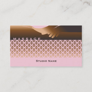 Massage - Carte de visite