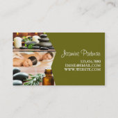 Massage et Carte de visite Spa (Dos)
