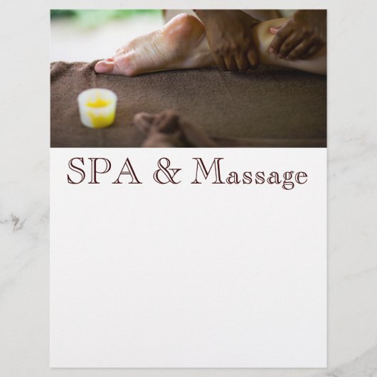 Massage Flyer (Voorkant)