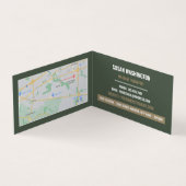 Massage Logo, massagetherapeut, Parlor Loyalty Visitekaartjes (Binnen)