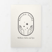 Massage mains de guérison moderne, Brochure bien-ê (Page de couverture)