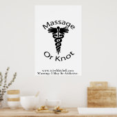 Massage of Knot Poster (Keuken)