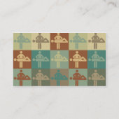 Massage Pop Art Visitekaartje (Achterkant)