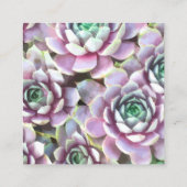 Massage Professional Vierkante Visitekaartje (Achterkant)