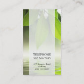 Massage professionnel / Carte de visite Spa (Dos)