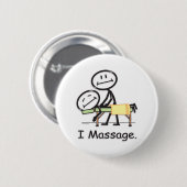 Massage Ronde Button 5,7 Cm (Voorkant /achterkant)