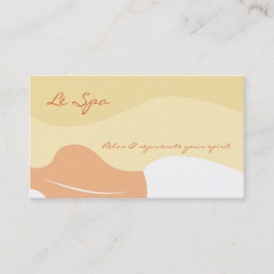 MASSAGE SPA RELAX VISITEKAARTJES