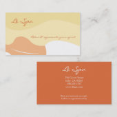 MASSAGE SPA RELAX VISITEKAARTJES (Voorkant / Achterkant)