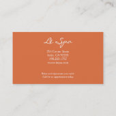 MASSAGE SPA RELAX VISITEKAARTJES (Achterkant)