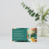 Massage Spa Salon Nails Professional Executive Visitekaartje (Staand voorkant)