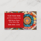 Massage Spa Salon Nails Professional Executive Visitekaartje (Achterkant)