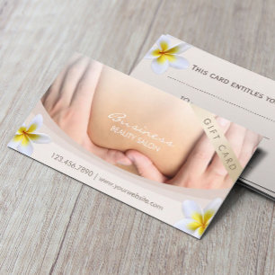 Massage Therapie Tropische Salon Cadeaubon Kortingskaartje