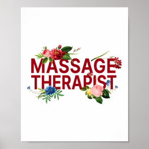 Massage Therapist Massage Therapy Massage Therapy Poster