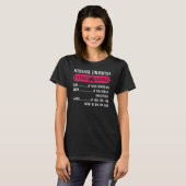 Massage Therapist Massage Therapy Massage Therapy T-shirt (Voorkant volledig)