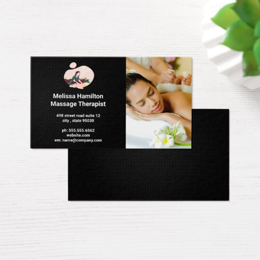 Massage Therapist | Spa Logo (Bureau)