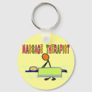 Massage Therapist Stick People Design Gifts Sleutelhanger