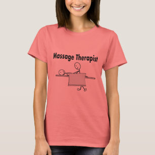 Massage Therapist Stick Person T-shirt