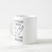 Massage Therapist Superpower Mok (Voorkant links)