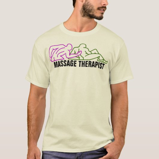 MASSAGE THERAPIST T-SHIRT (Voorkant)