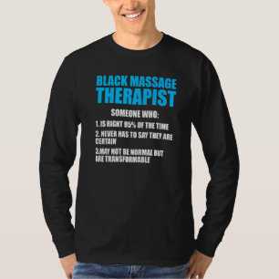 Massage Therapistische Wellness Therapie 3 T-shirt
