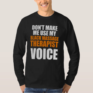 Massage Therapistische Wellness Therapie 9 T-shirt