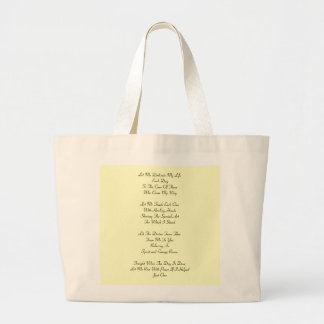 Massage Therapy Prayer Grote Tote Bag