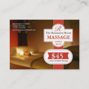 Massage Therapy Voucher Kortingskaartje