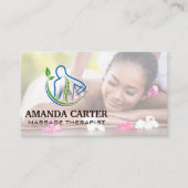 Massage vrouwen visitekaartje (Voorkant)