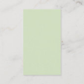 Massage zen Nature Thème Cartes de visite (Dos)