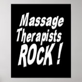 Massages Thérapistes Rock! Impression de l'affiche (Devant)