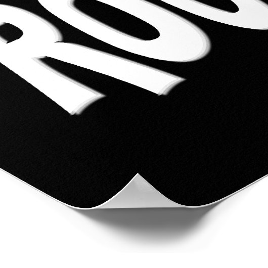 Massages Thérapistes Rock! Impression de l'affiche (Coin)