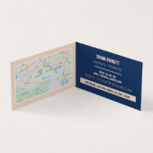 Massagetabellen, massagetherapeut, Parlor Loyalty Visitekaartjes (Binnen)