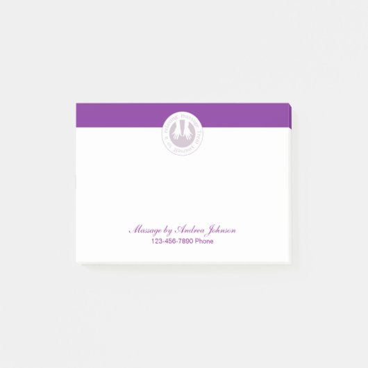 Massagethema Post-it® Notes (Voorkant)