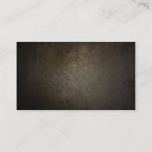 Massagetherapeut Chiropractor  Visitekaartje (Achterkant)