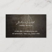 Massagetherapeut Chiropractor  Visitekaartje (Voorkant)