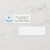 Massagetherapeut | Gezondheidszorg Mini Visitekaartje (Voorkant / Achterkant)