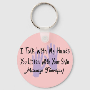 Massagetherapeut Gifts-Hands Design Sleutelhanger