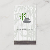 Massagetherapeut | Lotus Flower Spa Visitekaartje (Achterkant)